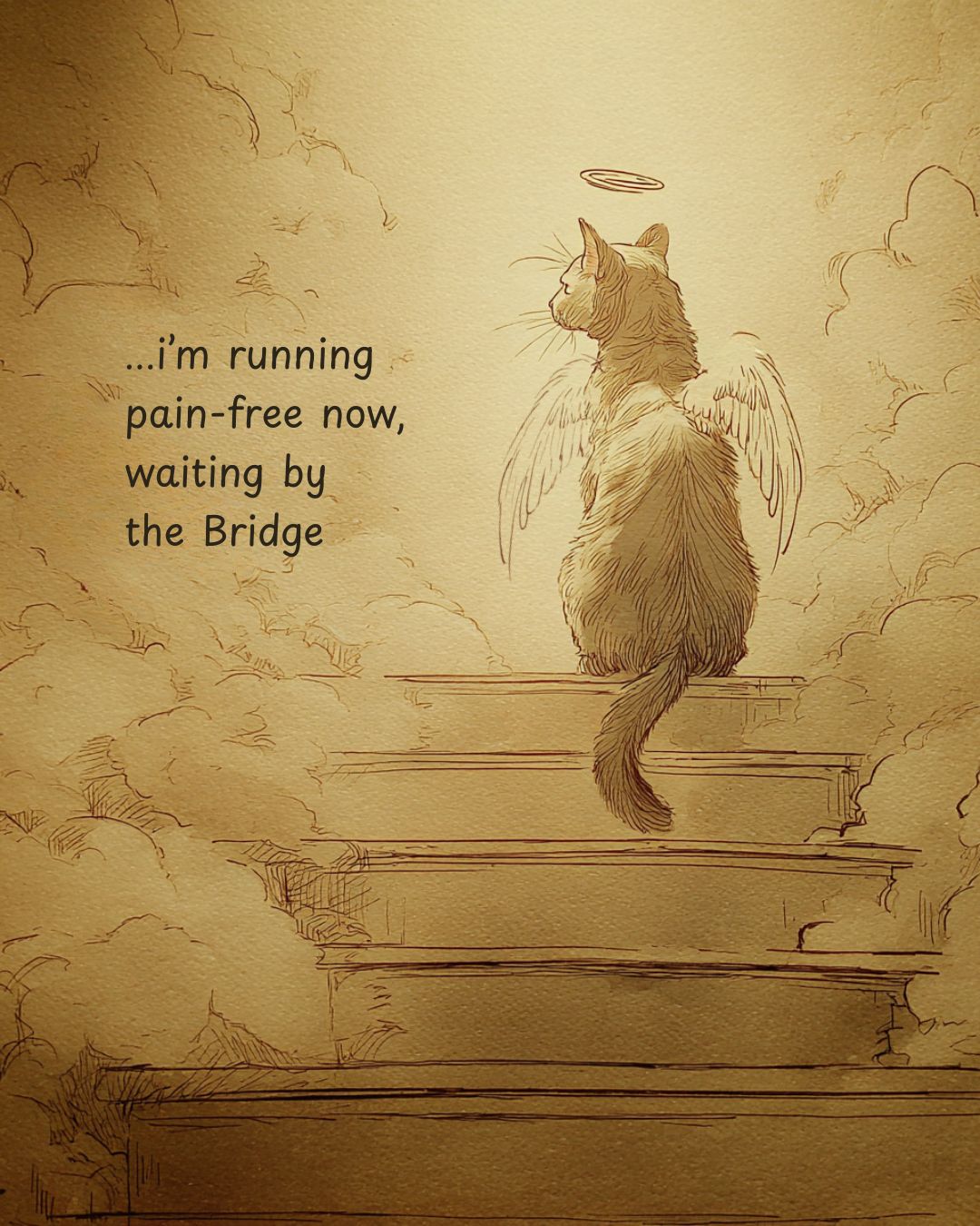 Custom Vintage Cat Tribute (Digital Delivery)