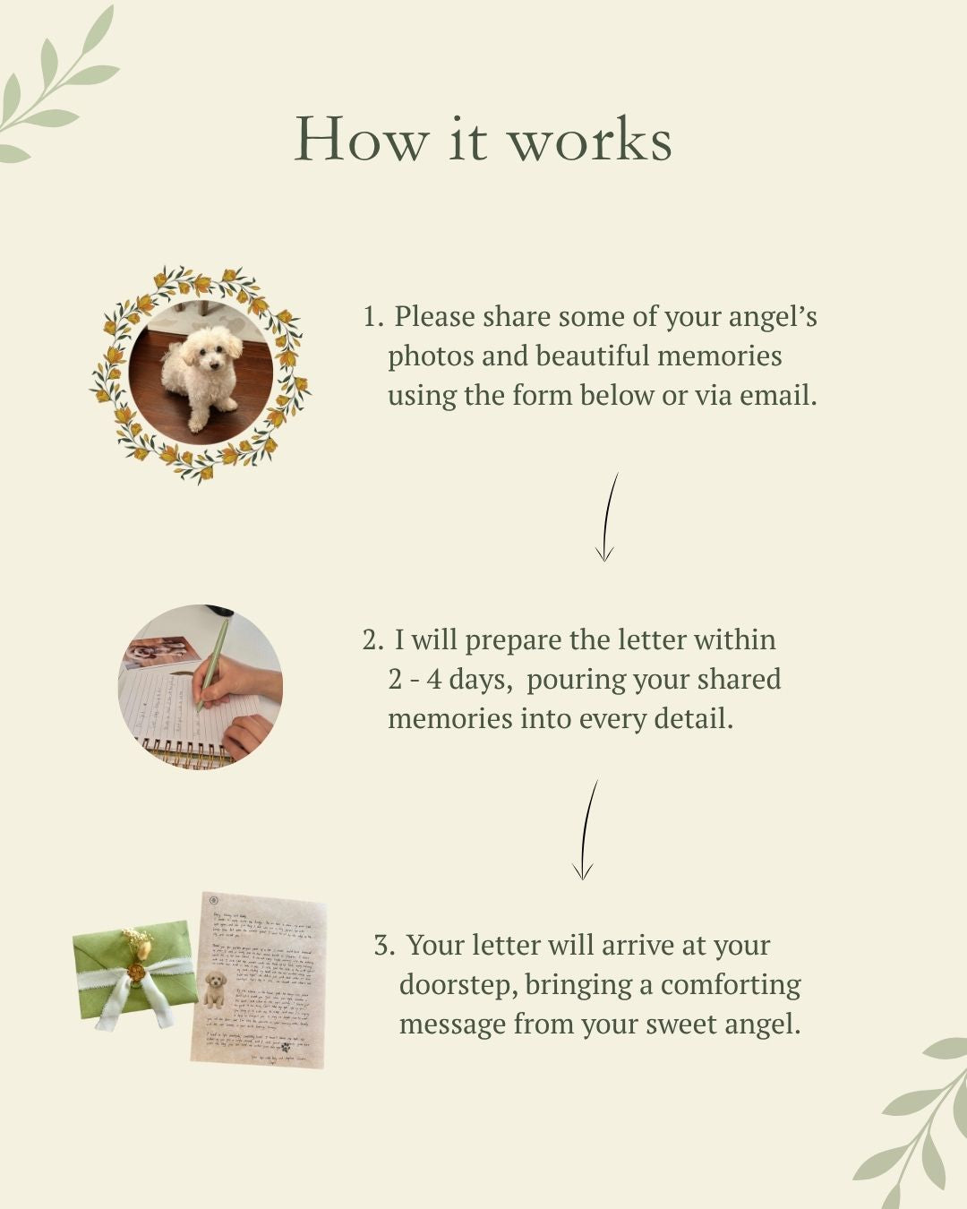 Personalized Letters From Your Pet Angel