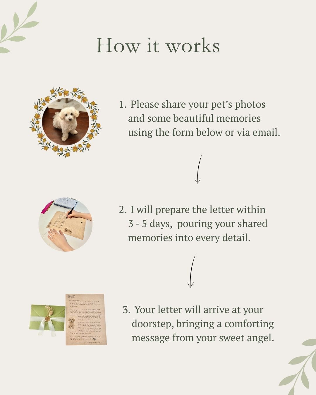 Personalized Letters From Your Pet Angel