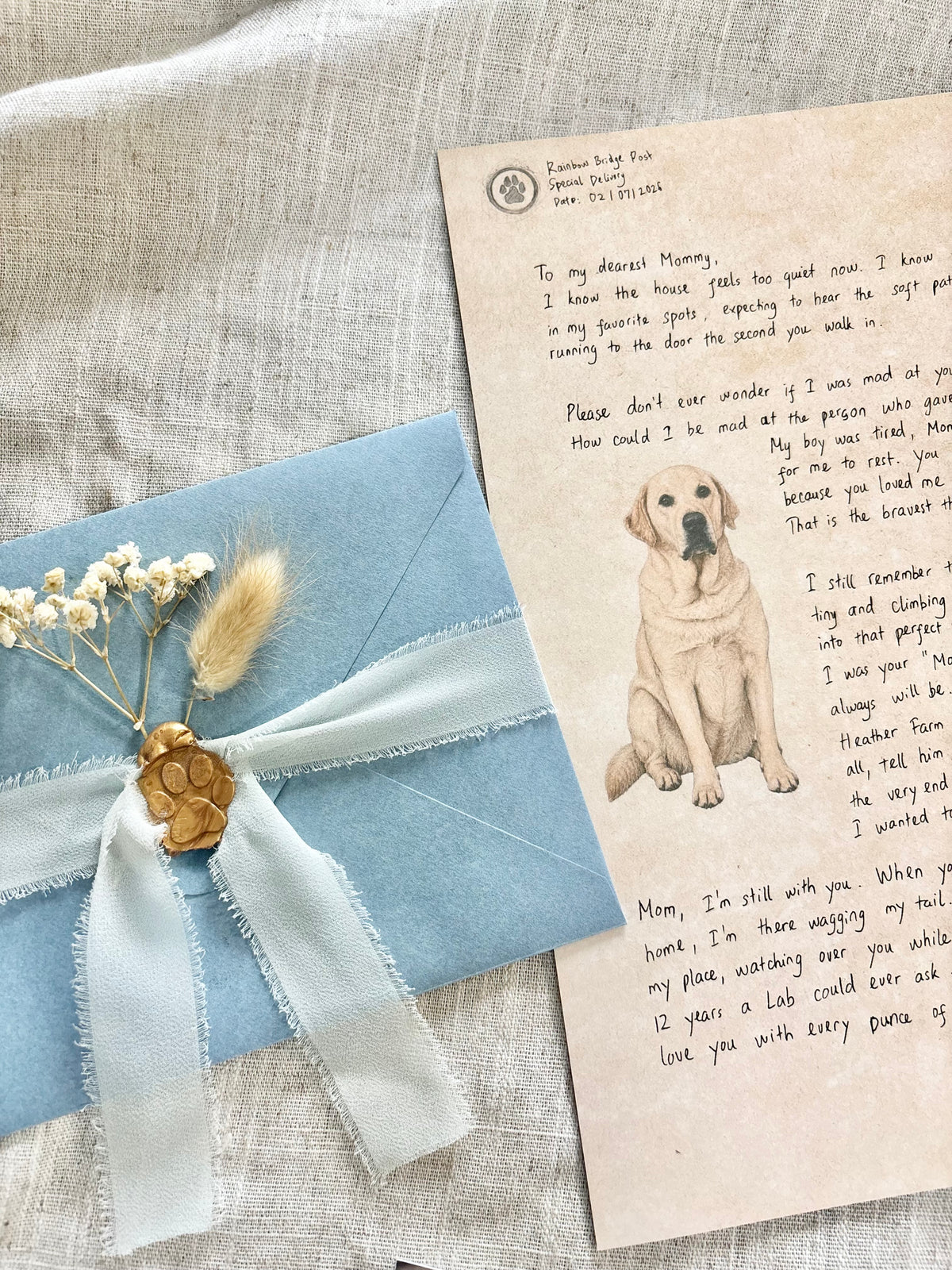 Personalized Letters From Your Pet Angel