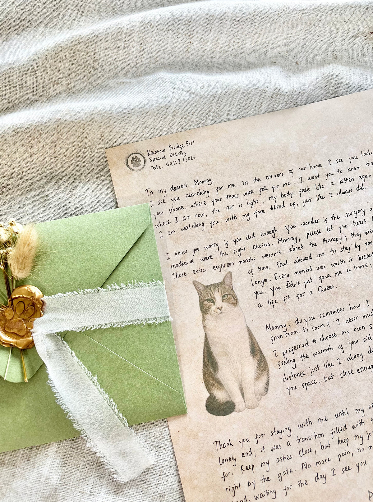 Personalized Letters From Your Pet Angel