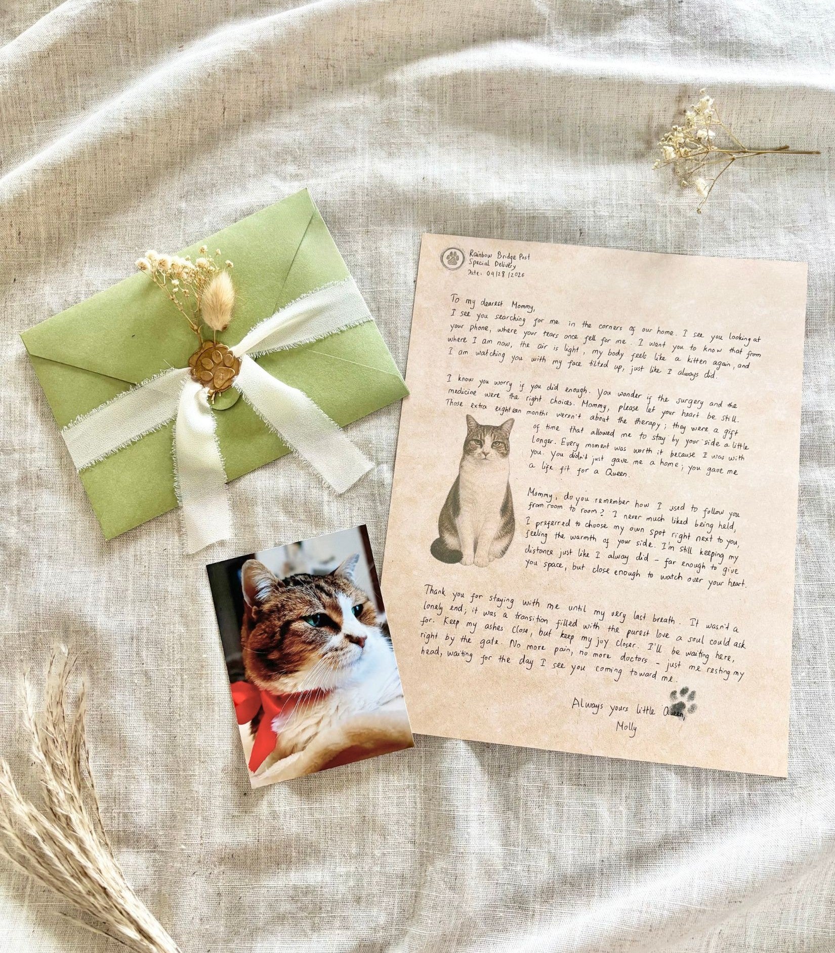 Personalized Letters From Your Pet Angel