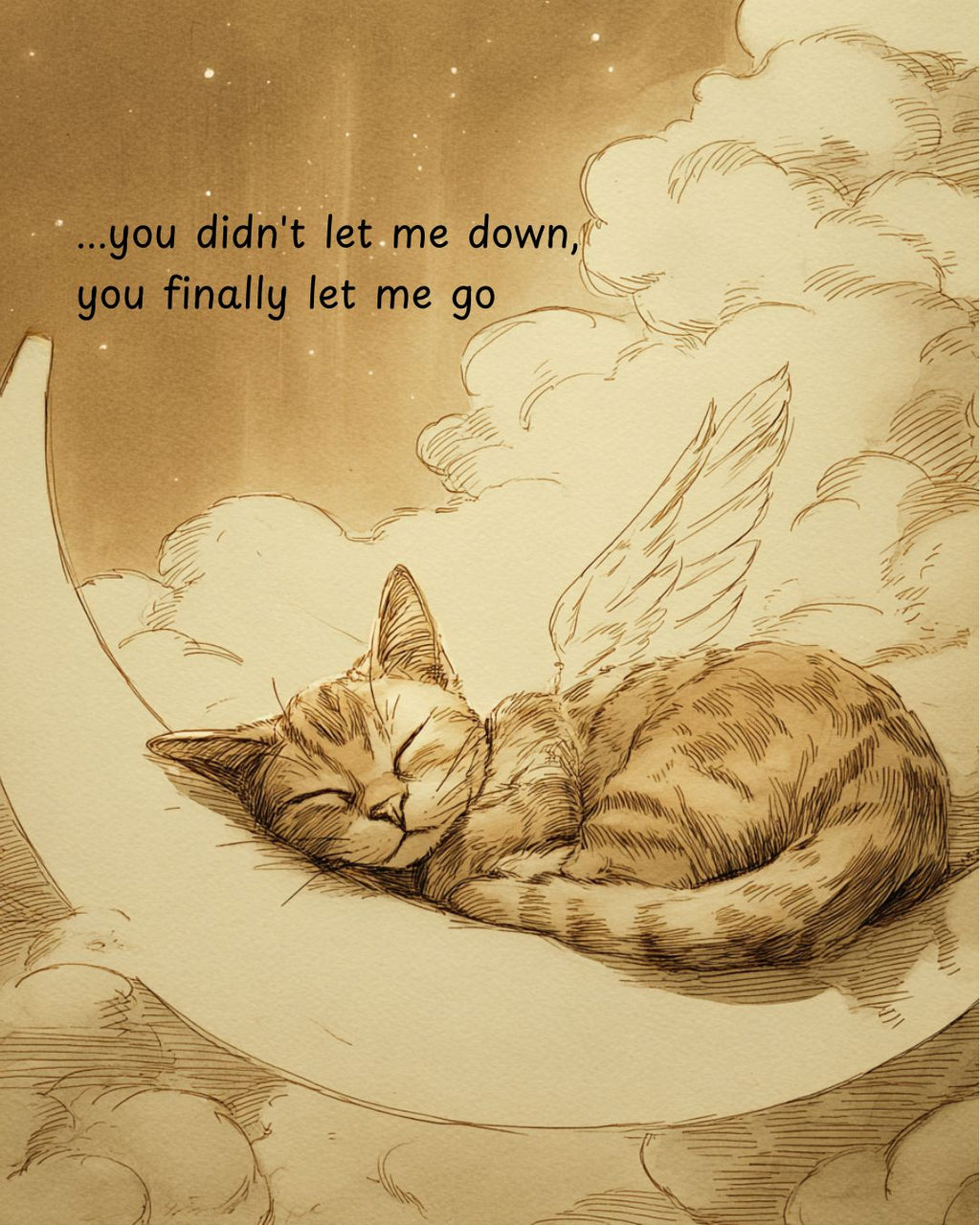 Custom Vintage Cat Tribute (Digital Delivery)