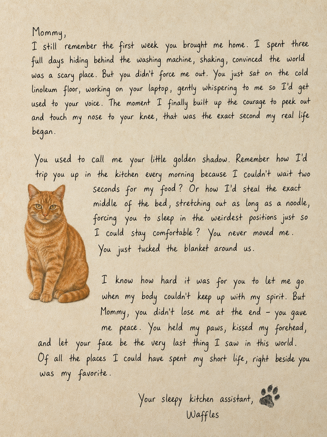 Personalized Letters From Your Pet Angel