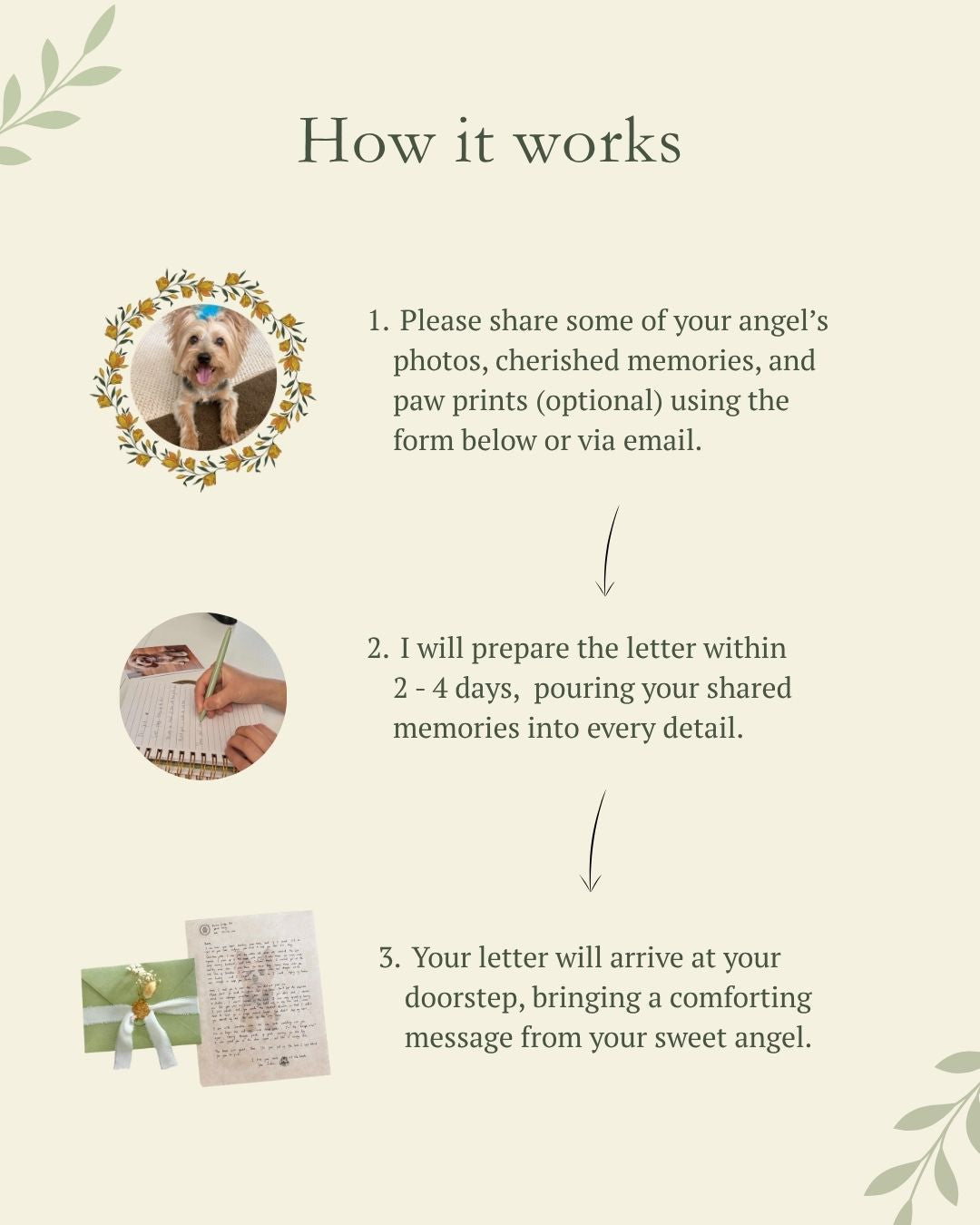Personalized Letters from Your Pet Angel
