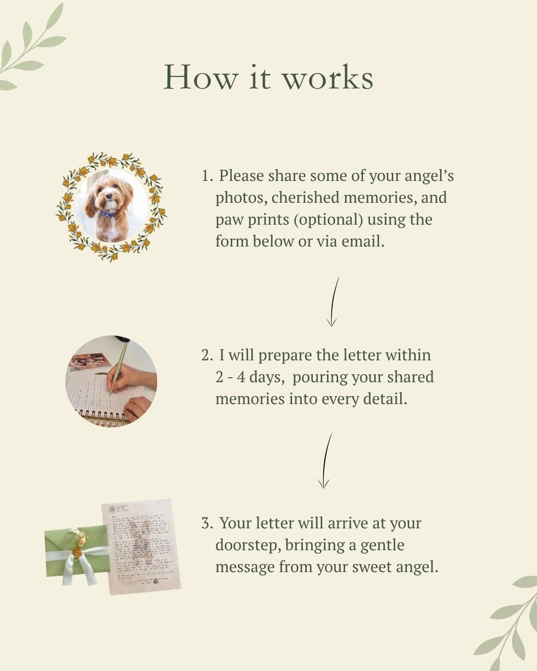 Personalized Letters from Your Pet Angel