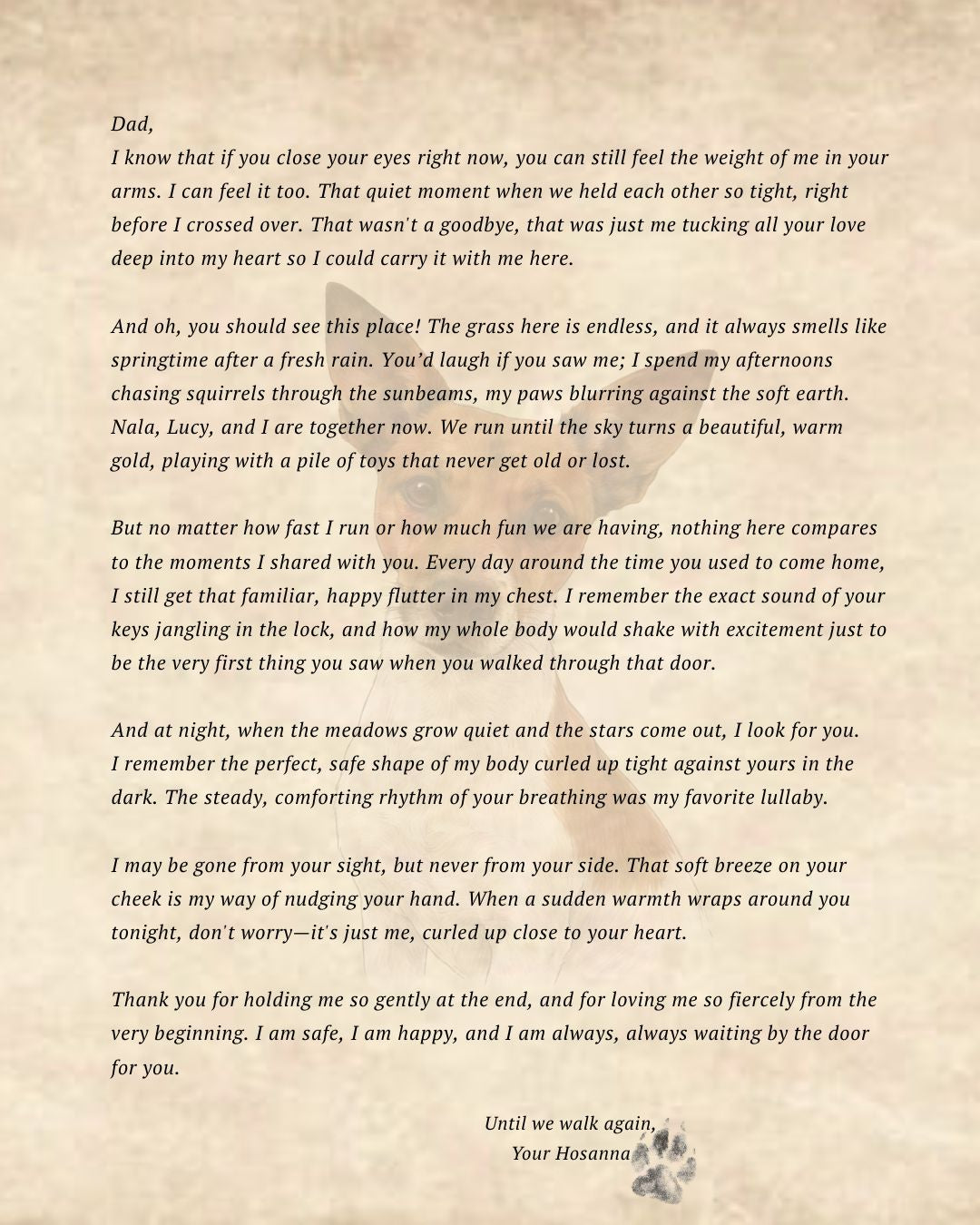 Custom Vintage Tribute (Digital Delivery)
