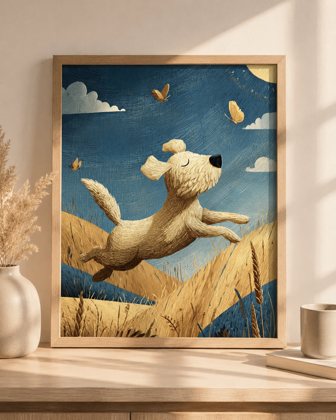 Forever Running Free | Custom Pet Portrait